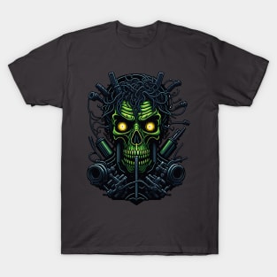 Cyborg Heads S02 D03 T-Shirt